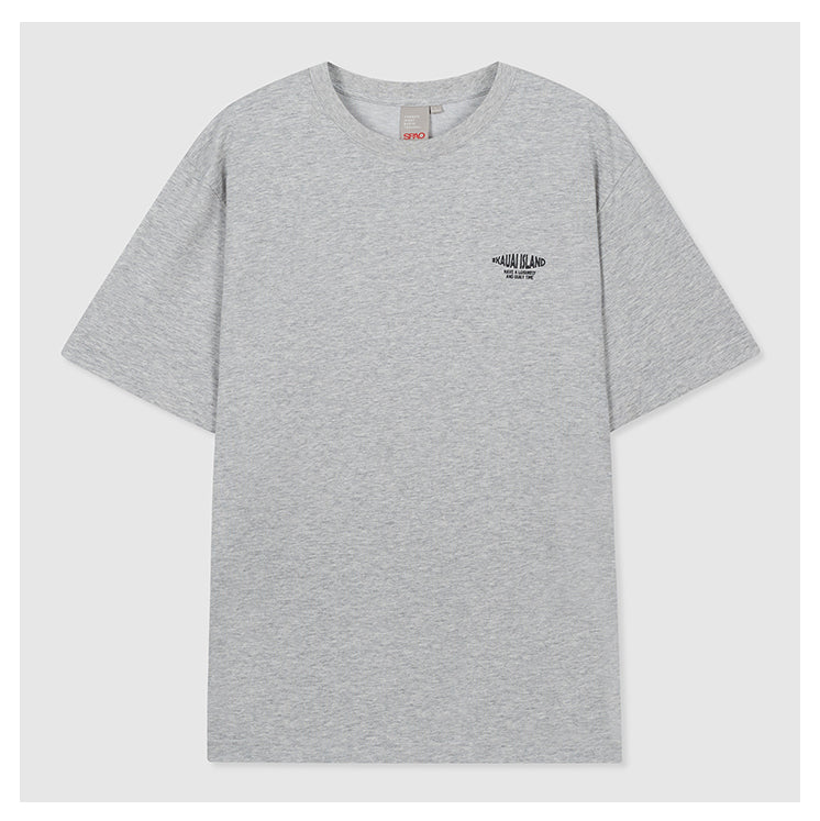 SPAO - COOLTECH Big Letter Graphic Short Sleeve T-shirt