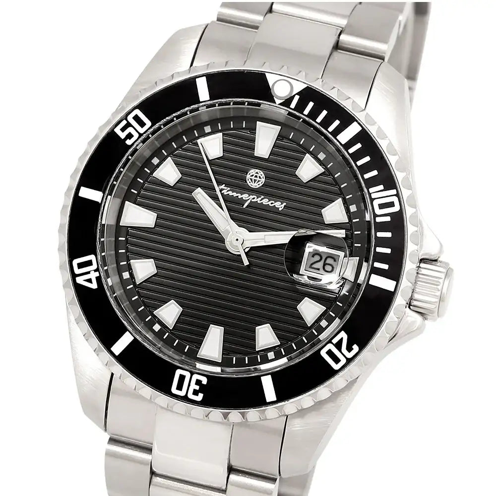 OST - Premium 10ATM Waterproof Metal Watch (Black Edition) - OST - Watch - Harumio