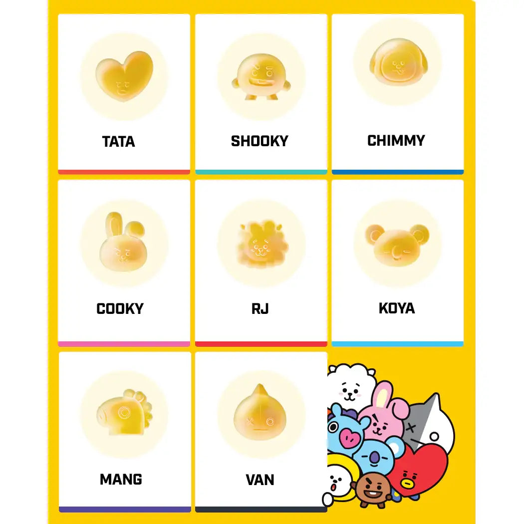 Nutrione x BT21 - Gummy Jelly - Nutrione - Vitamins - Harumio