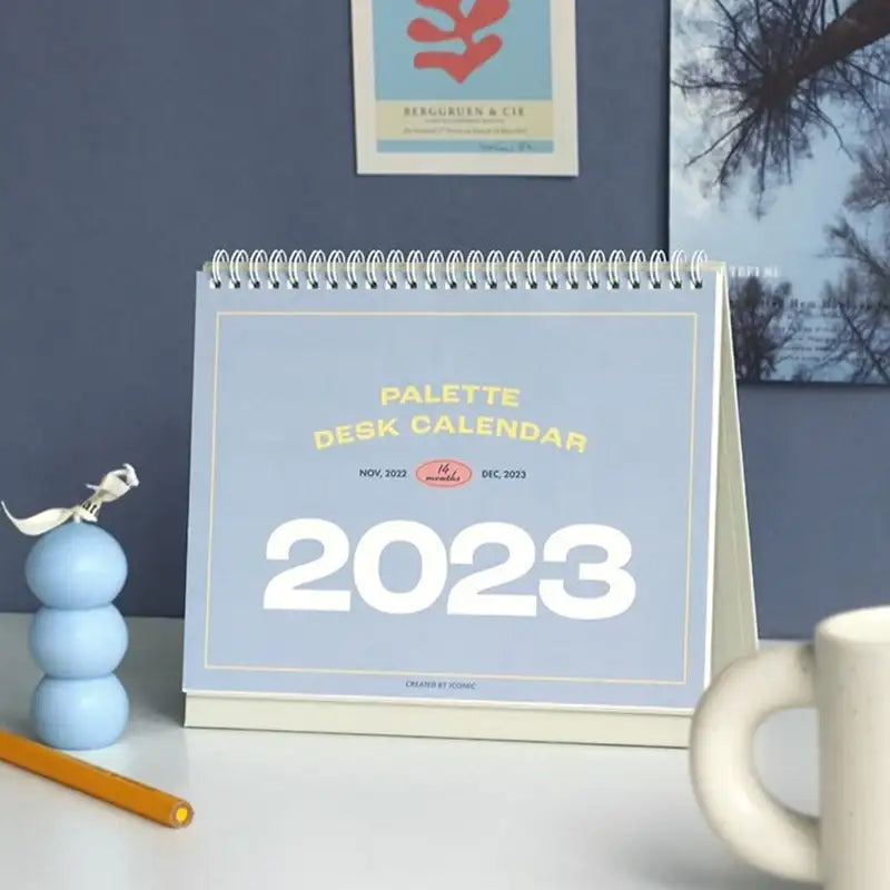 ICONIC - 2023 Color Palette Desk Calendar - 10x10 - 2023 Calendars - Harumio
