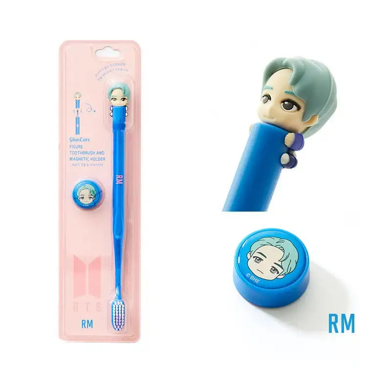 BTS - TinyTan - BTS Character Figure Toothbrush Set - BTS - Home & Living, Accessories - Harumio