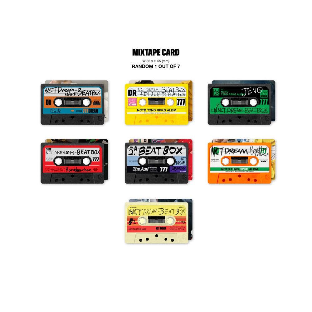 NCT DREAM - 2nd Album Repackage - Beatbox Digipack Version (Random)