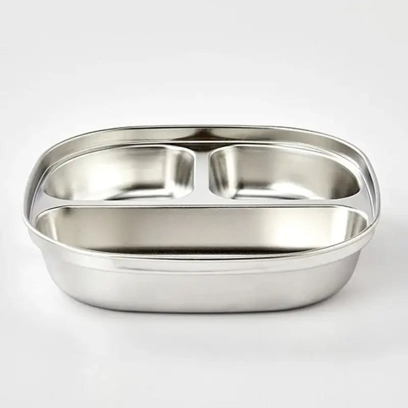 Korean ON - 3-Compartment Plate 2P Set - Modern House - Plates - Harumio