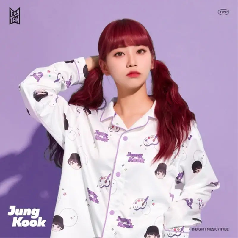 BTS - TinyTAN x TIYP - Big Face Pajama - BTS - Clothing - Harumio