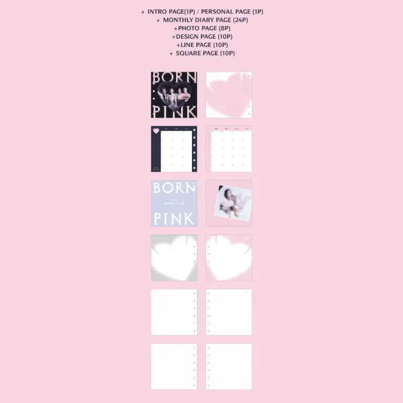 BlackPink - Born Pink - Disk Photo Binder Index - BlackPink - Photo Binder - Harumio