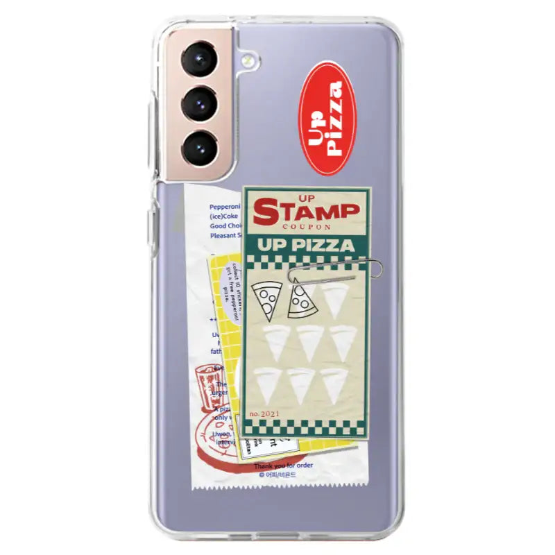 Pizza Delivery Man and the Gold Palace - Galaxy Jelly Case Type 1 - Pizza Delivery Man and the Gold Palace - Galaxy Case - Harumio