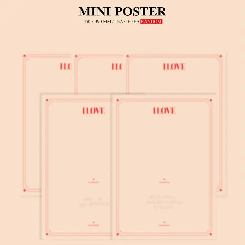 (G)I-DLE - I Love : 5th Mini Album - Cube Entertainment - Album - Harumio