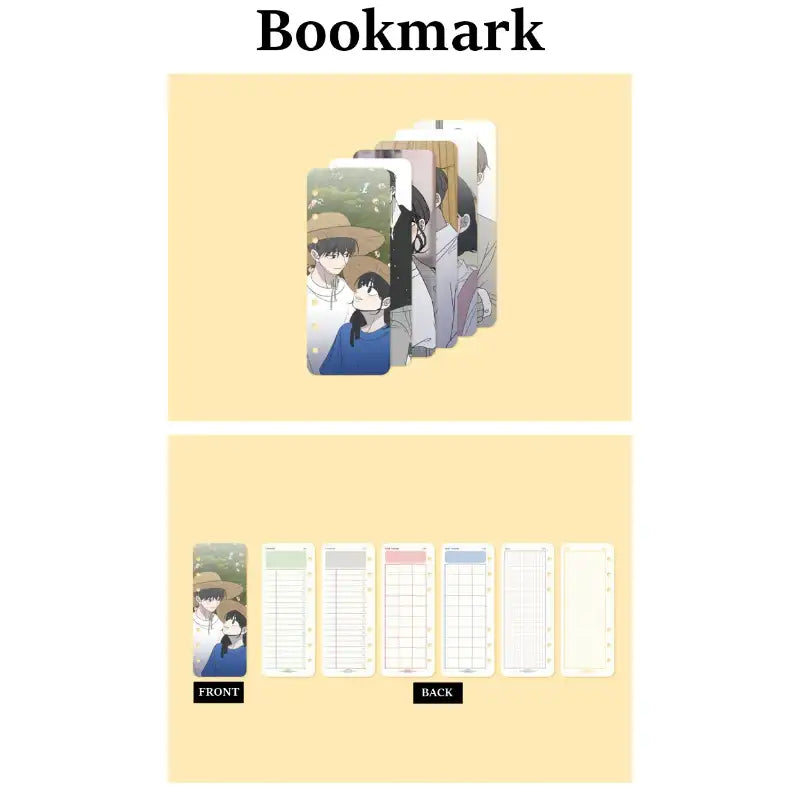 Romance 101 - Diary Set - Webtoon Friends - Stationery, Accessories - Harumio