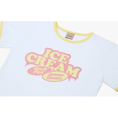 BlackPink - Ice Cream Cropped T-Shirt