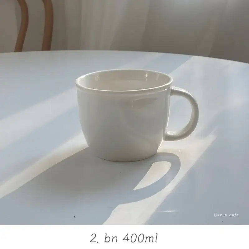 Like A Cafe - White Sure Mug - Like A Cafe - Home & Living - Harumio