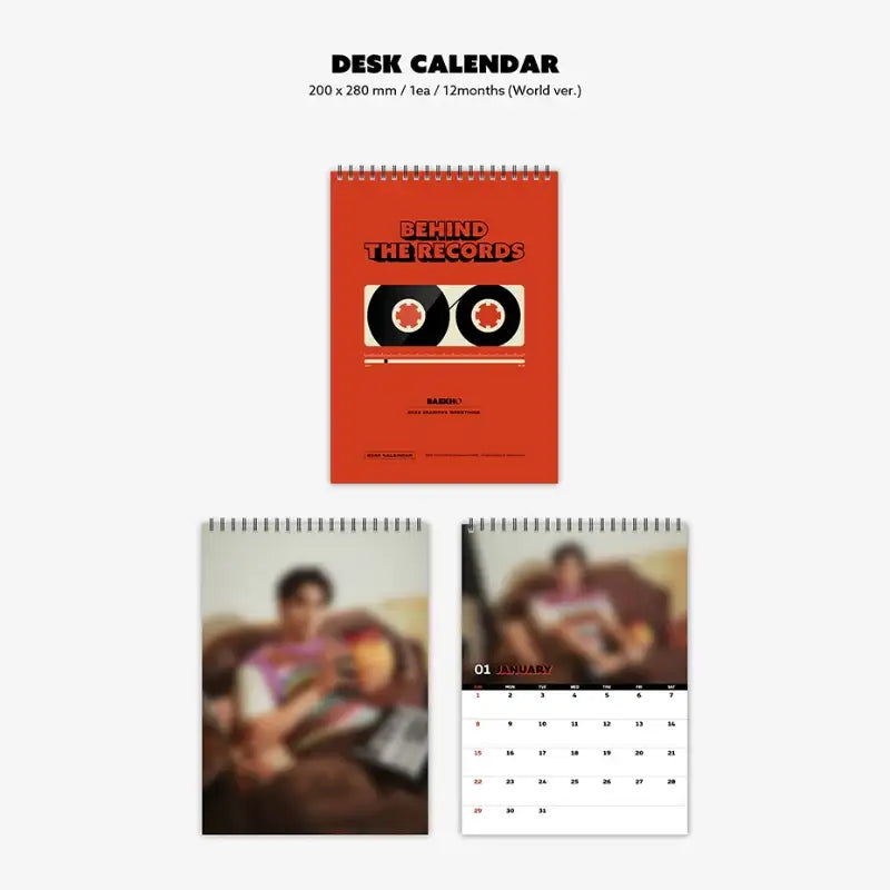 BAEKHO - 2023 Season's Greetings - BEHIND THE RECORDS - BAEKHO - Season's Greetings - Harumio