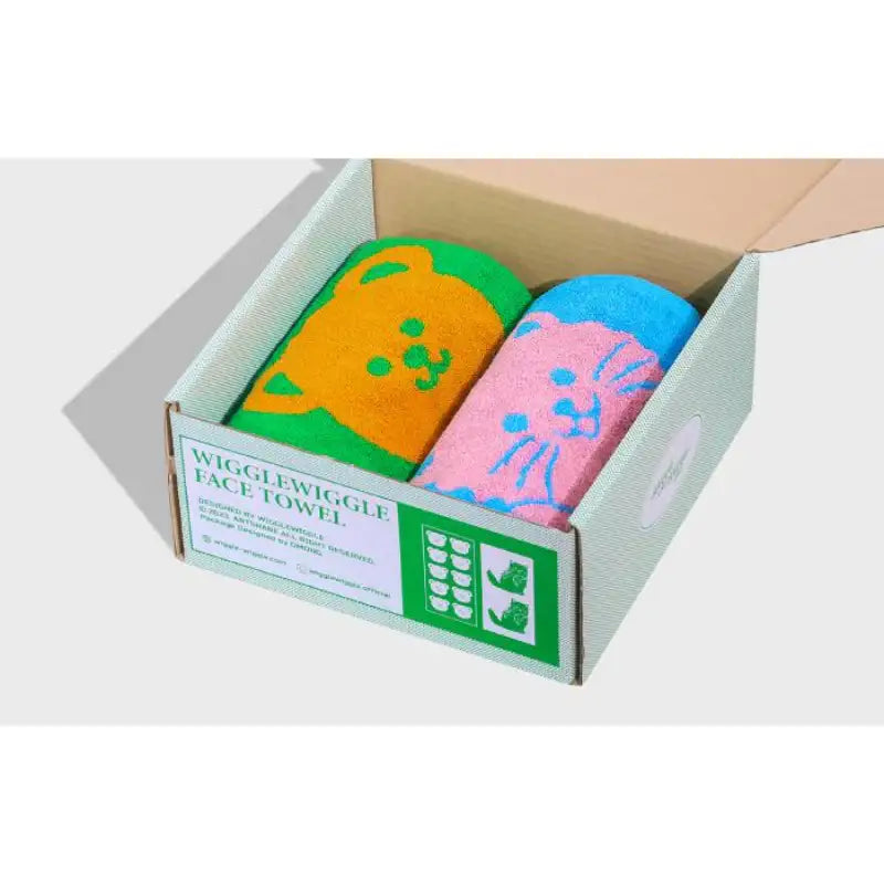 Wiggle Wiggle - Face Towel Set - Wiggle Wiggle - Home & Living, Accessories - Harumio