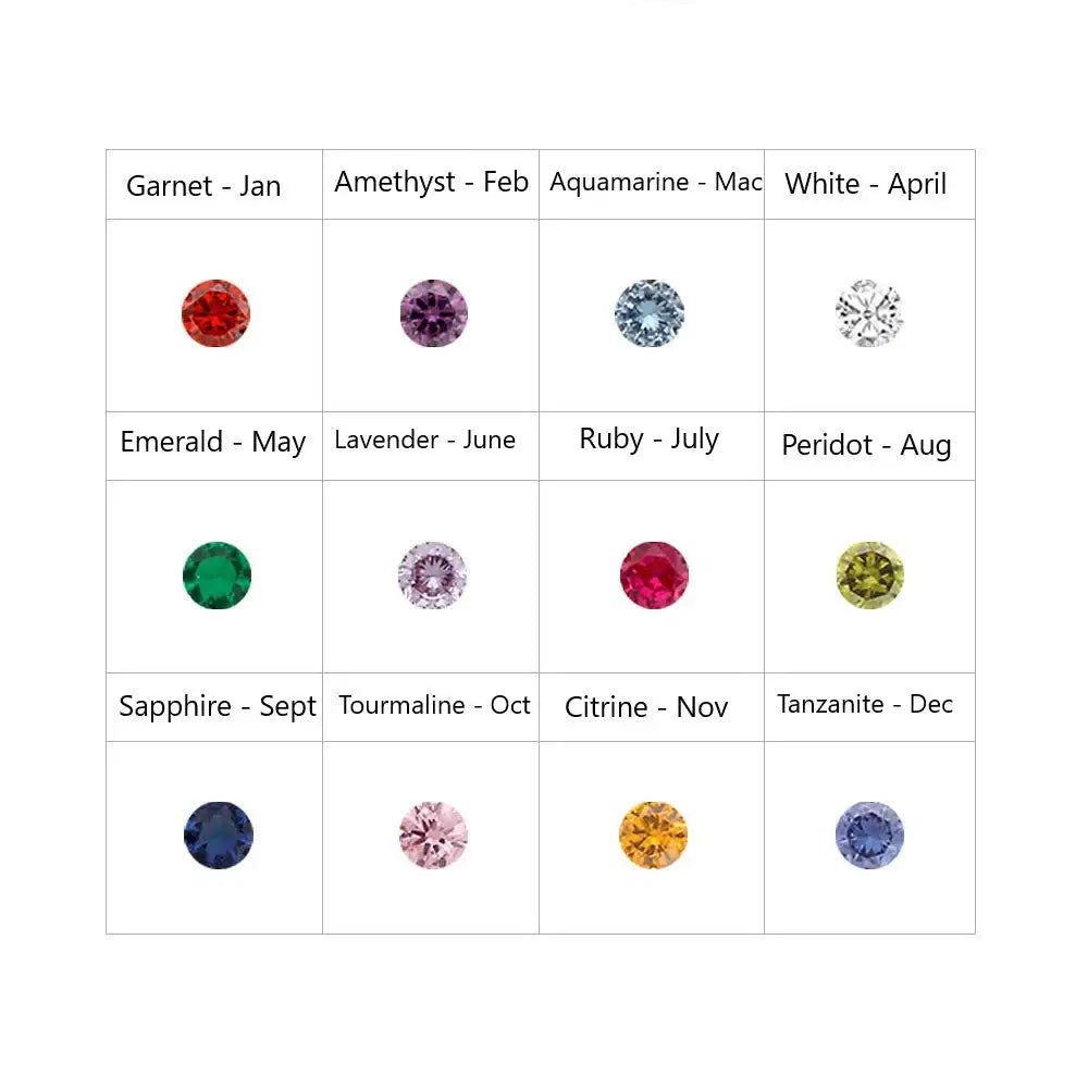 CLUE - 4mm Mirror Ball 10K White Gold Ear Pierce (Birthstone) - CLUE - Jewelry - Harumio