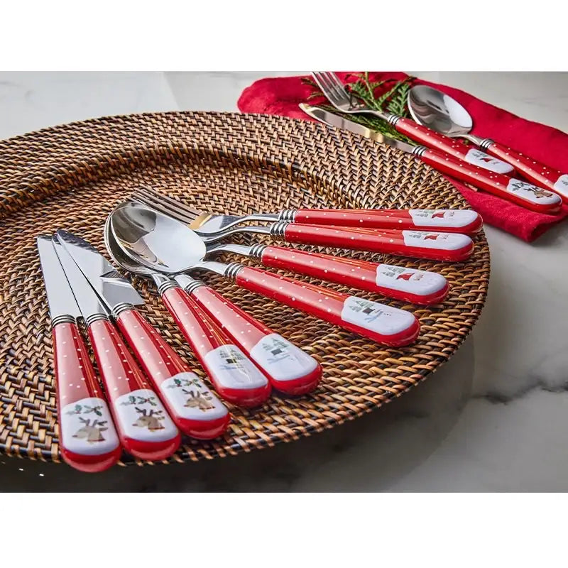 Korean Winter Story - Western Tableware 12P Set - Modern House - Cutlery - Harumio