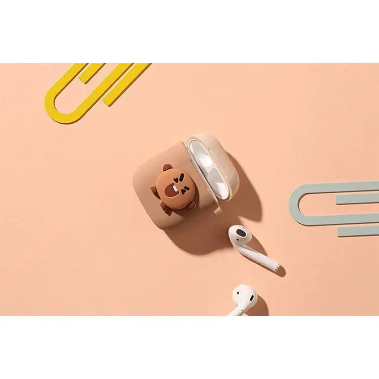 BT21 x Royche - Two-Tone AirPods Silicone Case - Type C - Royche - AirPod Case - Harumio