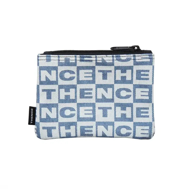 THENCE - Denim Mini Pouch CB Logo - THENCE - Pouch - Harumio