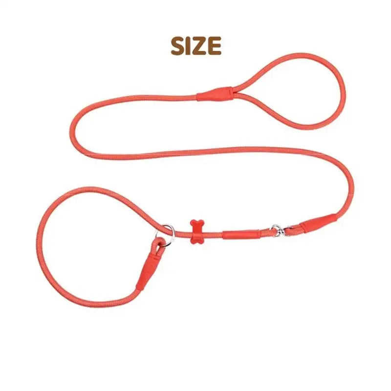 Yog!ssw - Dog P-shaped Safety Walking Leash - Jungle Monster - Pet - Harumio