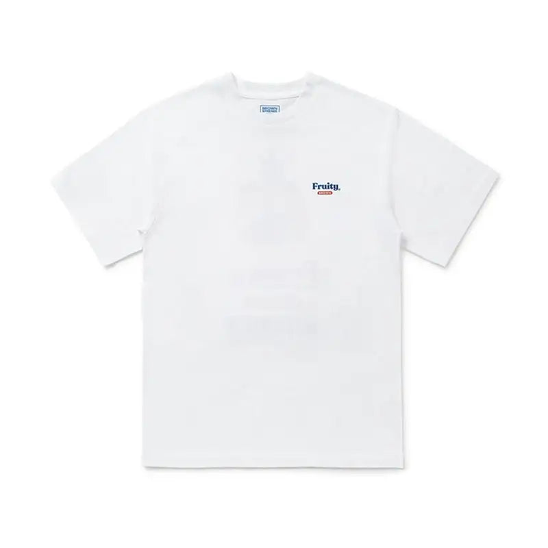 Line Friends - Fruity Barcode Short Sleeve T-Shirt - Line Friends - Clothes - Harumio