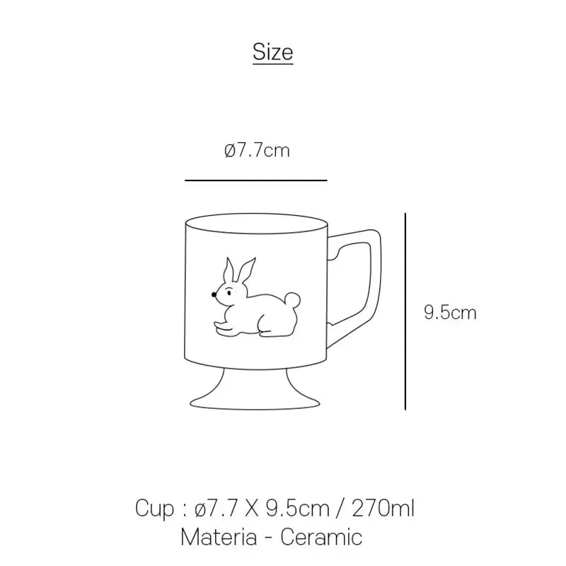 1537 - Heel Mug - 1537 - Ceramic & Pottery Glazes - Harumio