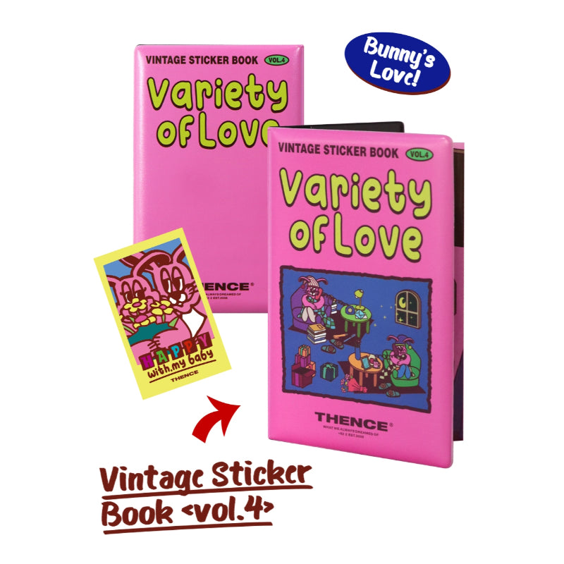 THENCE - Vintage Sticker Book Vol.4