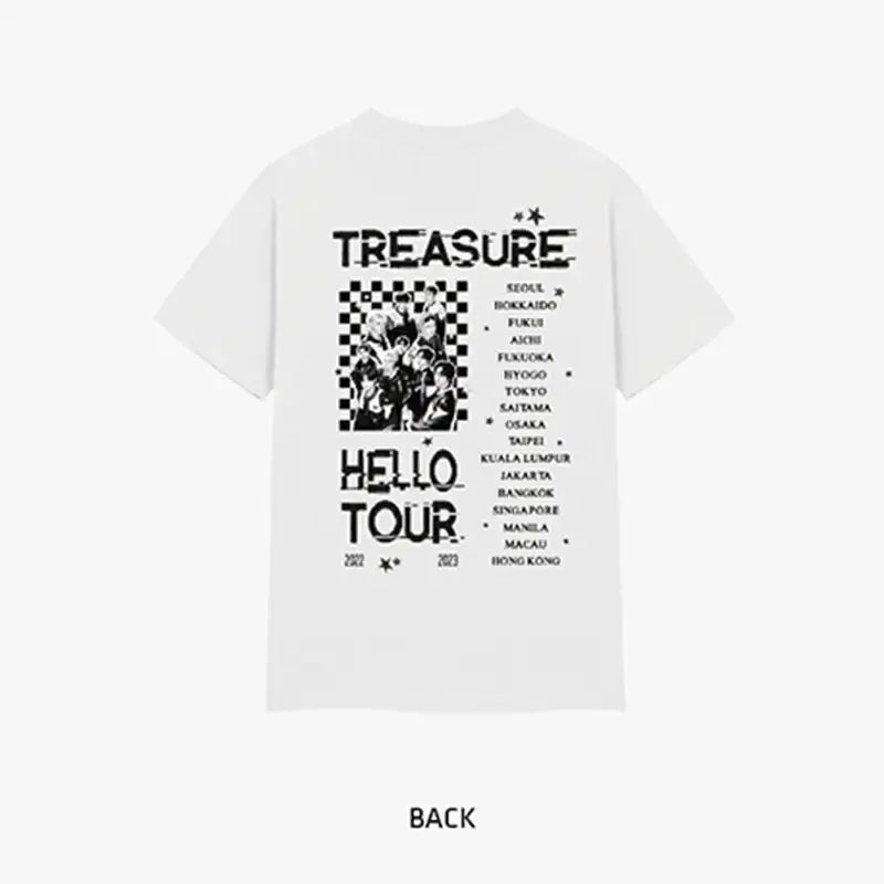 TREASURE - HELLO Tour - T-Shirts - TREASURE - T-Shirts - Harumio