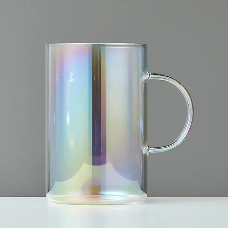 Korean ON Rainbow - Big Glass Mug Set - Modern House - Tableware - Harumio
