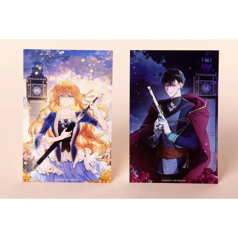 The Reason Why Raeliana Ended Up at the Duke's Mansion - Postcard Set Vol.1 - D&C WEBTOON Biz - Postcards - Harumio