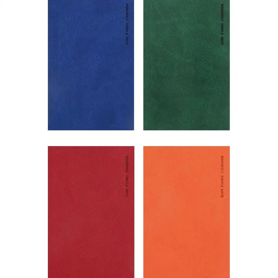 Monopoly - Simple Note Notebook Set - Monopoly - Notebooks & Notepads - Harumio