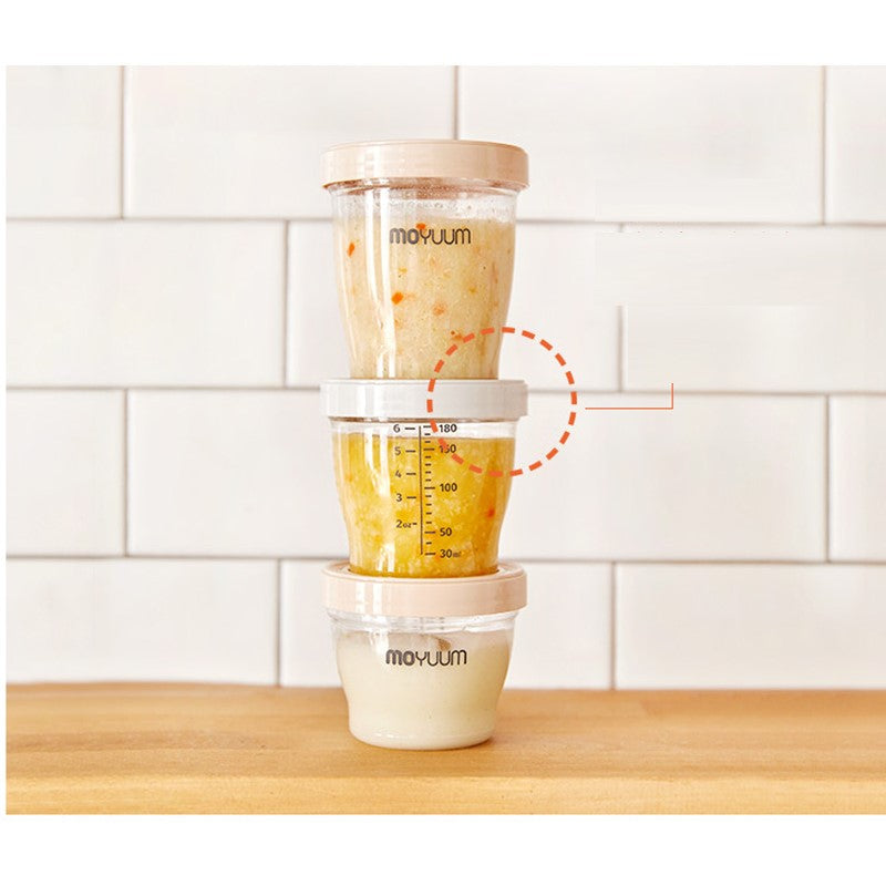 Moyuum - Premium Tritan Baby Food Container Set
