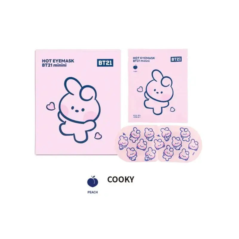 BT21 - Minini Hot Eye Mask - Line Friends - Accessories - Harumio