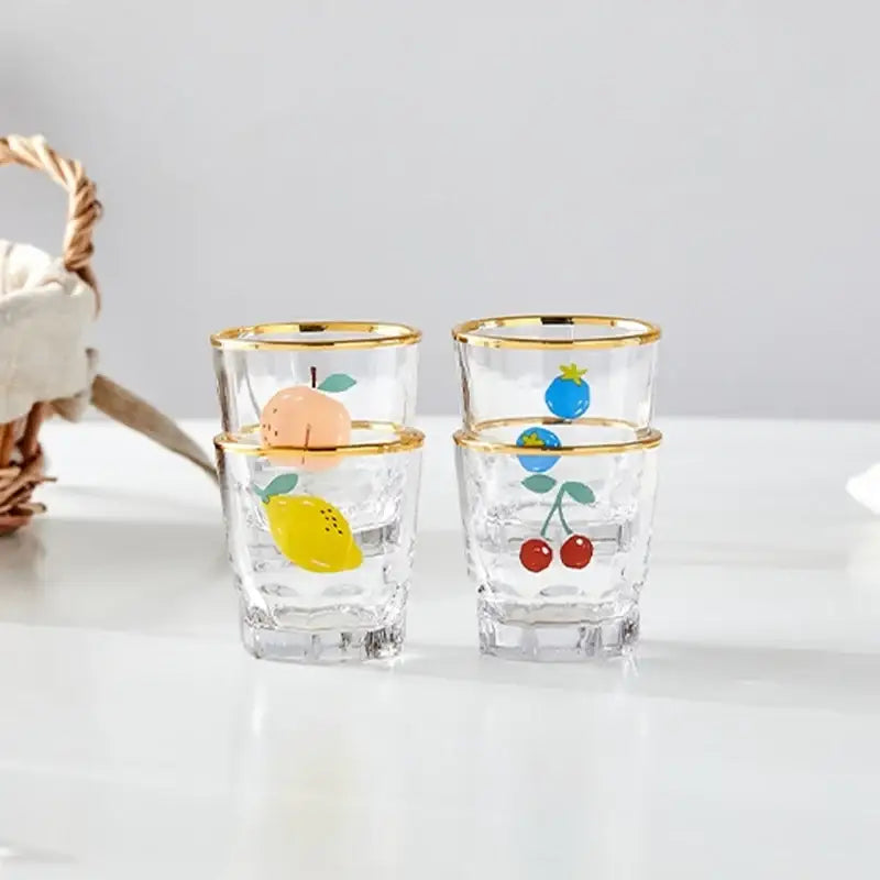 Korean Sweet Dessert - Soju Glass Set - Modern House - Home & Living - Harumio