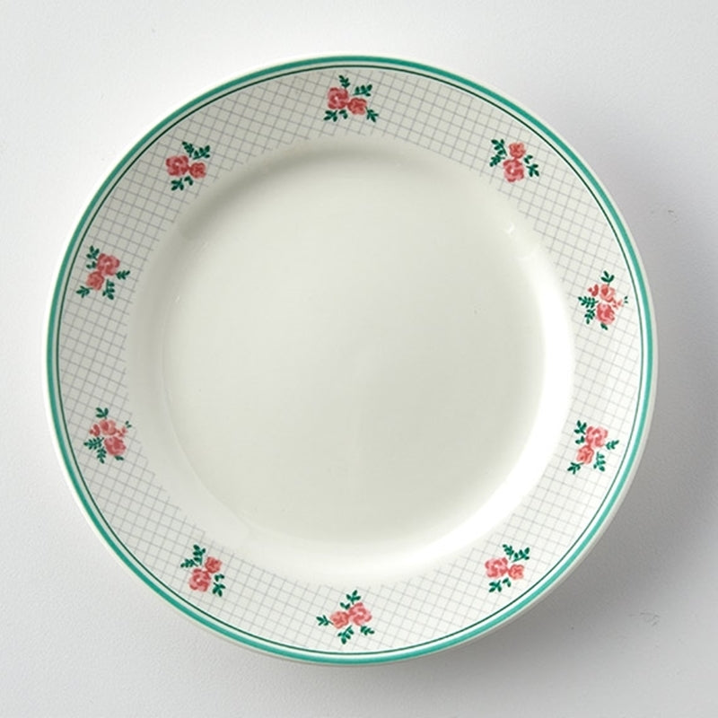 Korean L Retro Brunch Set & Bamboo Tray