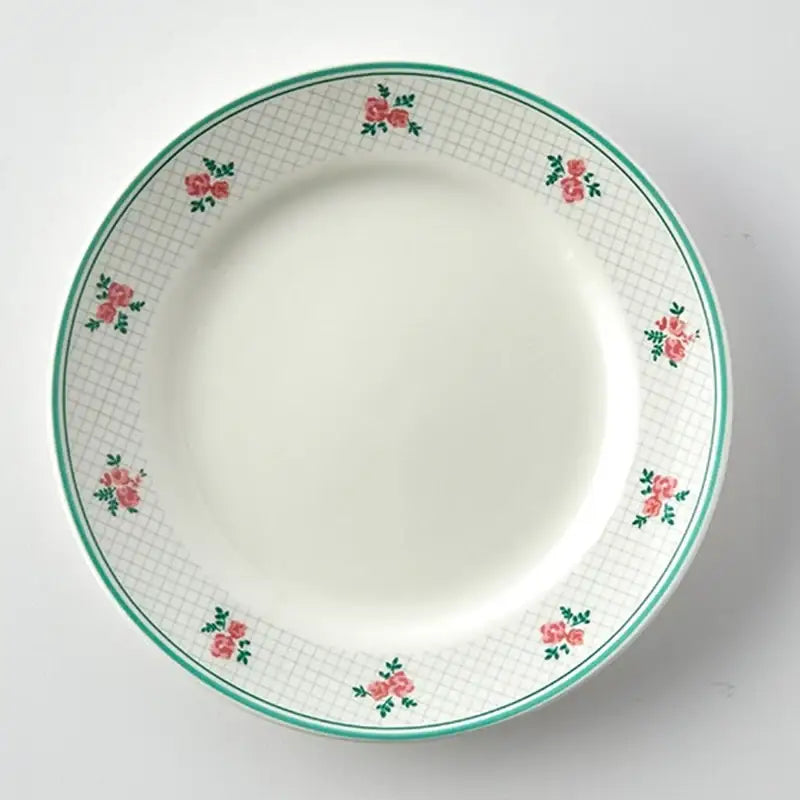 Korean L Retro Brunch Set & Bamboo Tray - Modern House - Kitchenware - Harumio