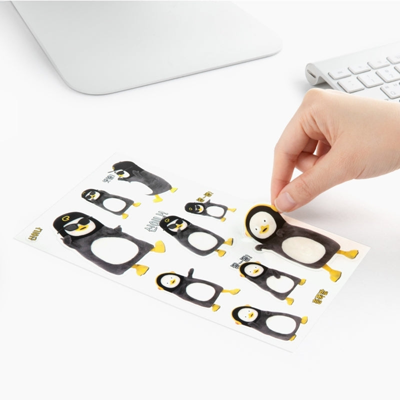 Pengsoo - Transparent Sticker Set