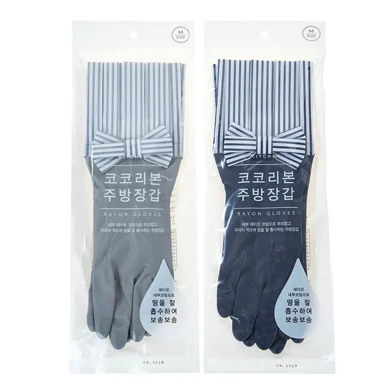 Butter - Coco Ribbon Soft Kitchen Gloves - Modern House - Home & Living - Harumio
