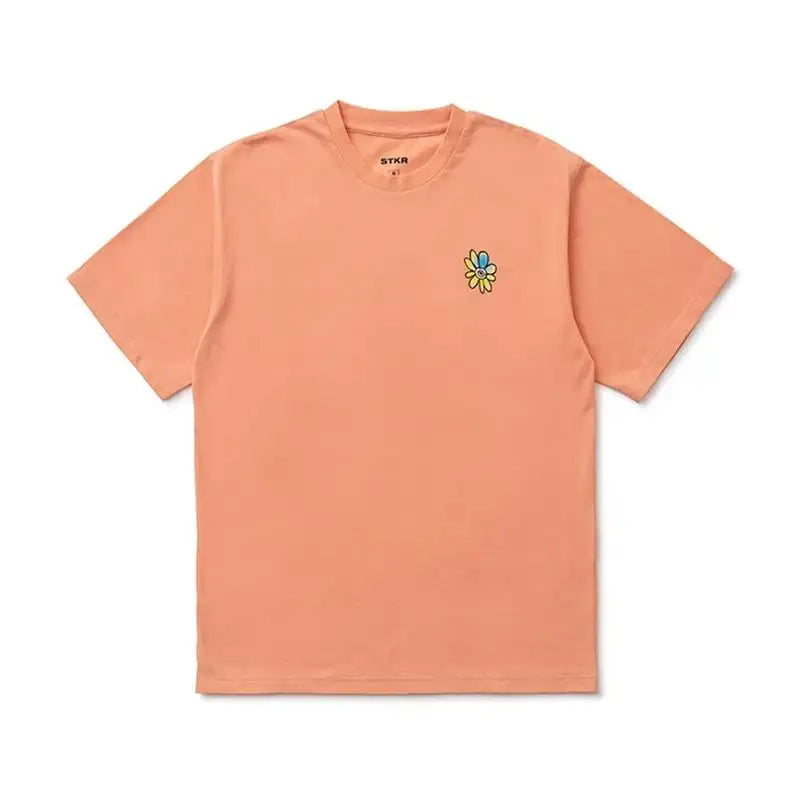 BT21 - Flower Collection - Flower Logo Short Sleeve T-Shirt - BT21 - Clothing - Harumio