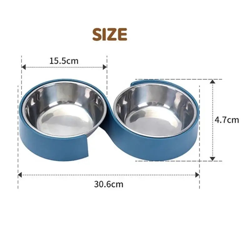 Yog!ssw - Pet Infinity Dual Bowl - Jungle Monster - Pet - Harumio