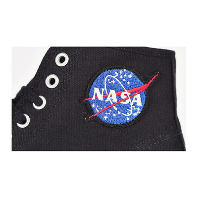 Siero x NASA - Logo Patch High Top Sneakers - Black