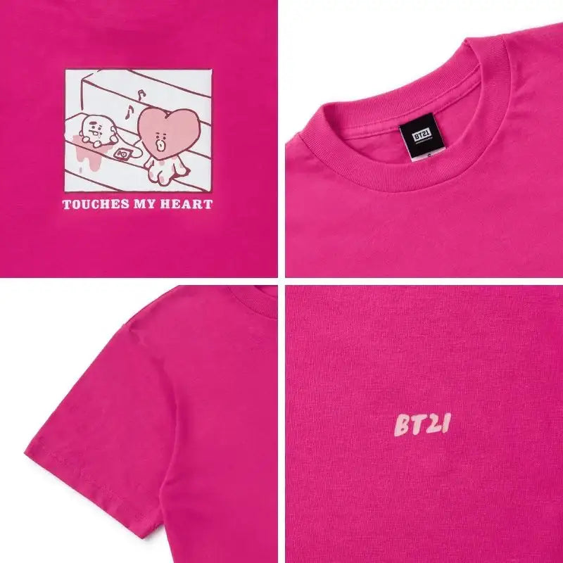 BT21 - Music Short Sleeve T-Shirt - BT21 - T-Shirt - Harumio