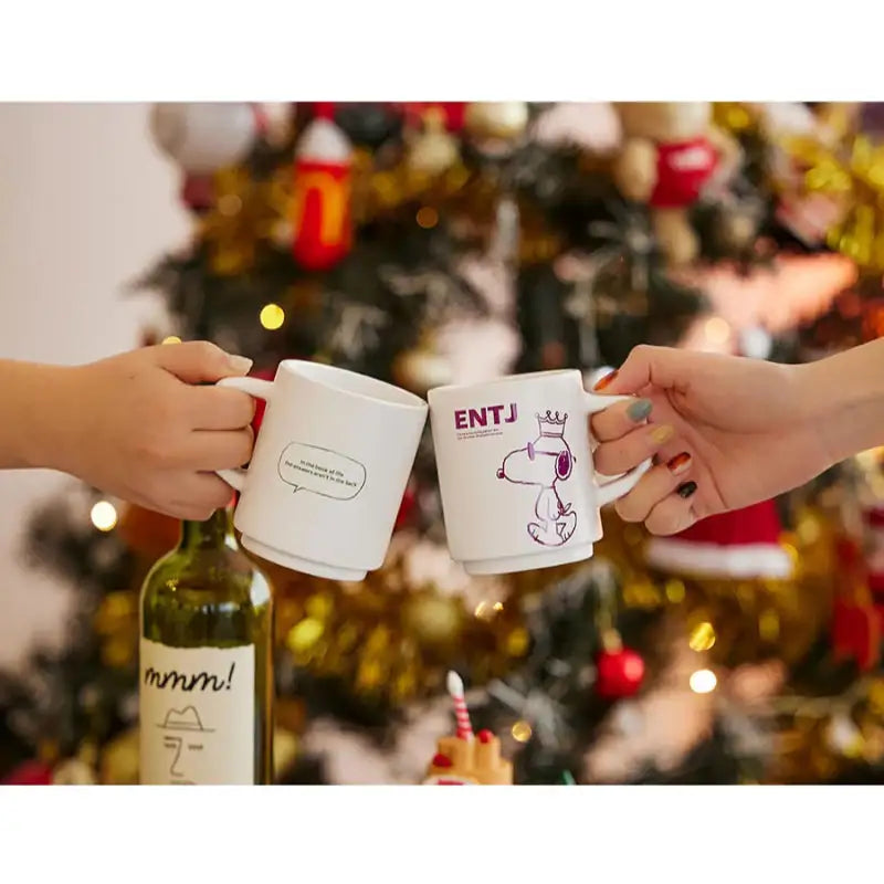 Bo Friends x Peanuts - Snoopy MBTI Mug - Bo Friends - Mugs - Harumio