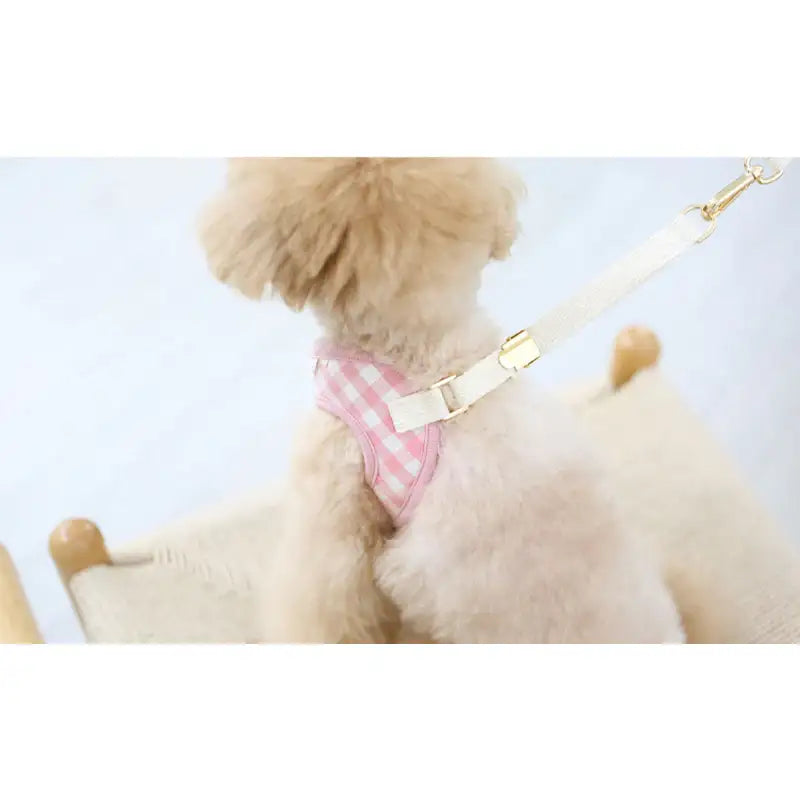 ITSDOG - Pet Heart Checked Harness - ITSDOG - Pet Accesories - Harumio