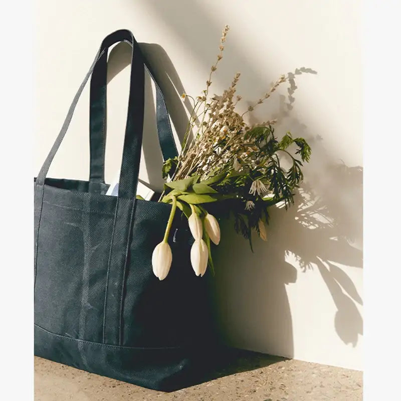 BTS RM - Indigo - Denim Tote Bag - BTS - Tote Bag - Harumio