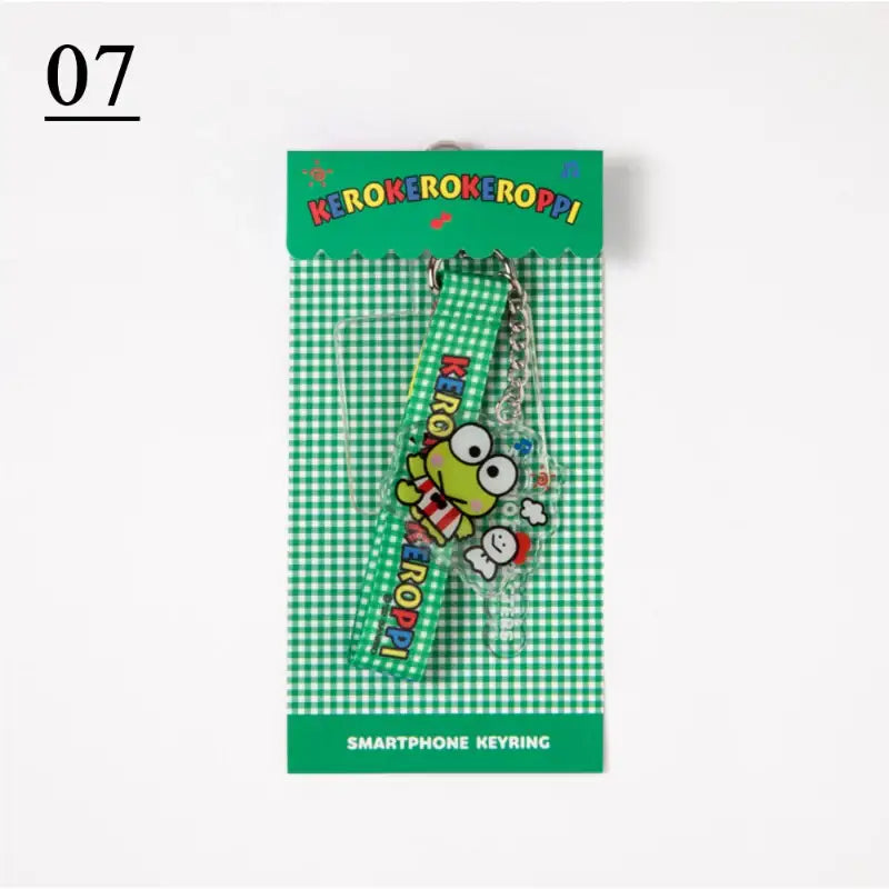 Sanrio x 10x10 - Clear Cell Phone Keyring - Sanrio - Keyrings - Harumio