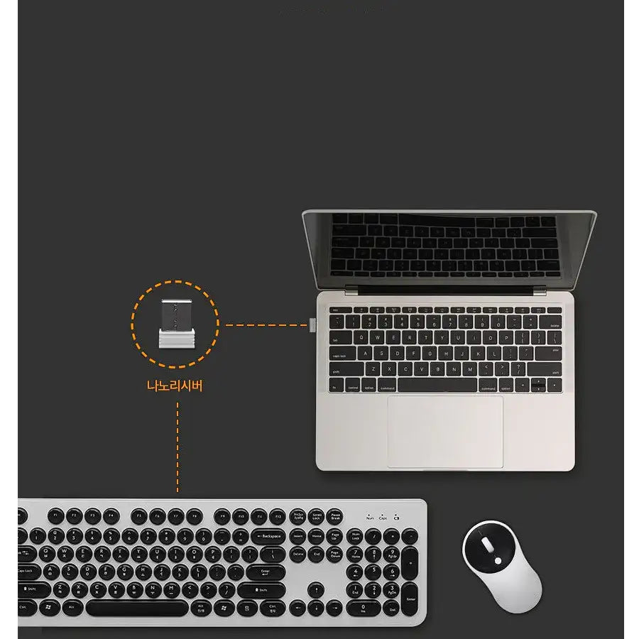 Archon - Freeboard W3 Wireless Keyboard and Mouse Set - Archon - Keyboard Set - Harumio
