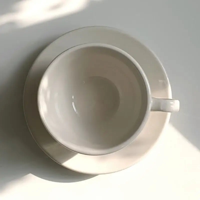 Like A Cafe - Si Racuse Cafe Latte Cup & Saucer Set - Like A Cafe - Home & Living - Harumio