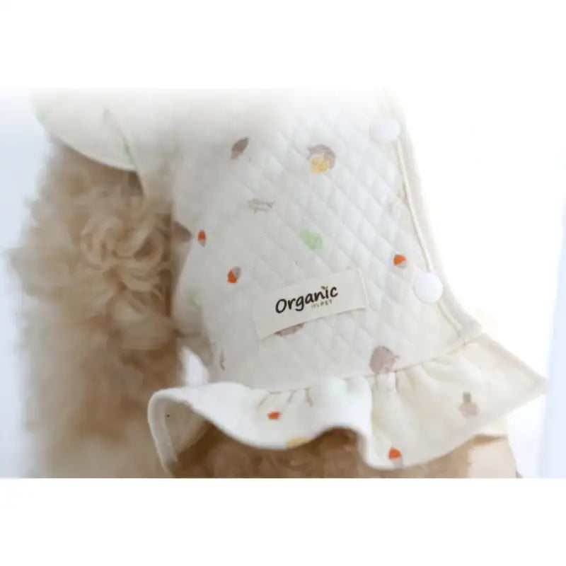 ITSDOG - Pet Organic Ruffle Quilted Vest - ITSDOG - Pet Clothes - Harumio