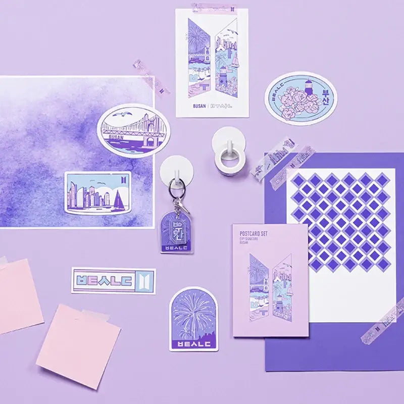 BTS - Yet To Come In BUSAN - City Masking Tape Set Busan - BTS - Masking Tape - Harumio