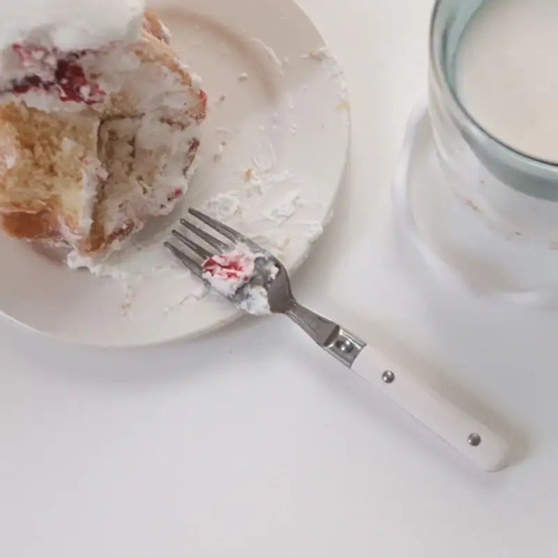 Like A Cafe - White Mood Tea Cutlery - Like A Cafe - Home & Living - Harumio