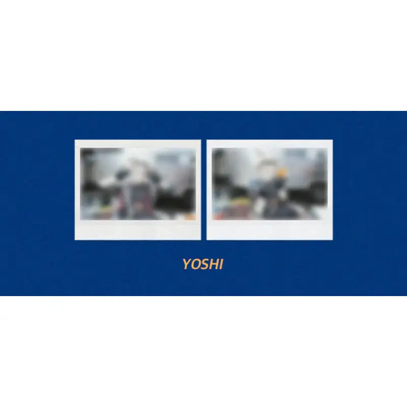 TREASURE - HELLO Concert - Polaroid Photo + Sticker Set - TREASURE - Polaroid - Harumio