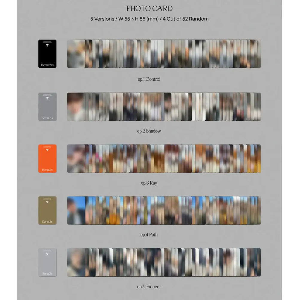 SEVENTEEN - 4th Full Album : Face The Sun - SEVENTEEN - Album - Harumio
